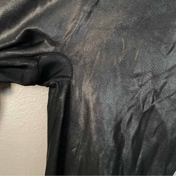 SPANX Faux Leather Leggings Blogger Favorite EUC Goth Witchy Size M - Picture 7 of 11